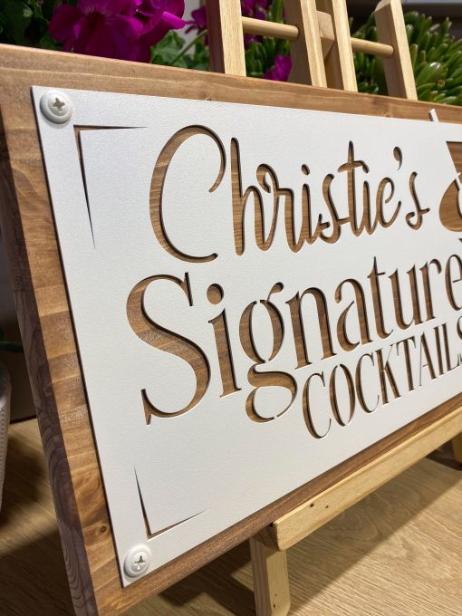 Custom Bar Name Sign